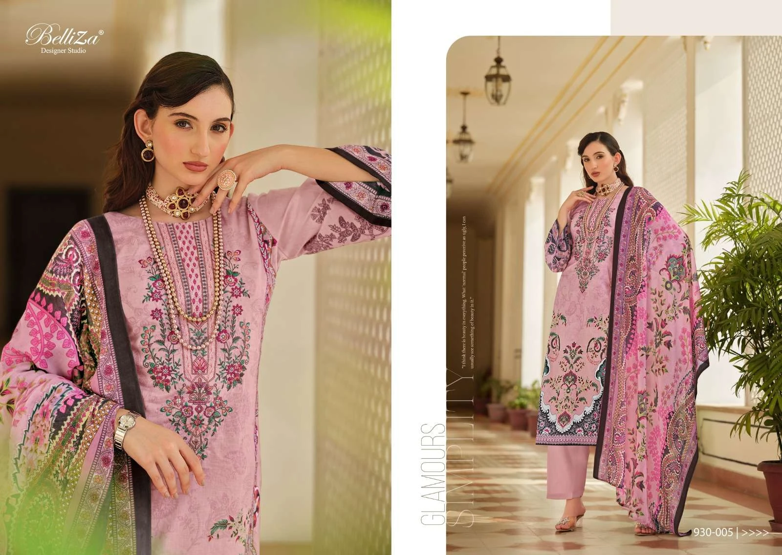 Belliza Designer Naira Vol 57 Cotton Print Wholesale Pakistani Printed Salwar Suit Catalog